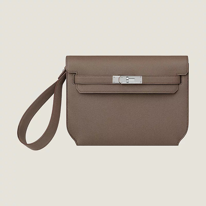 Hermes Inspired Kelly depeches 25 pouch