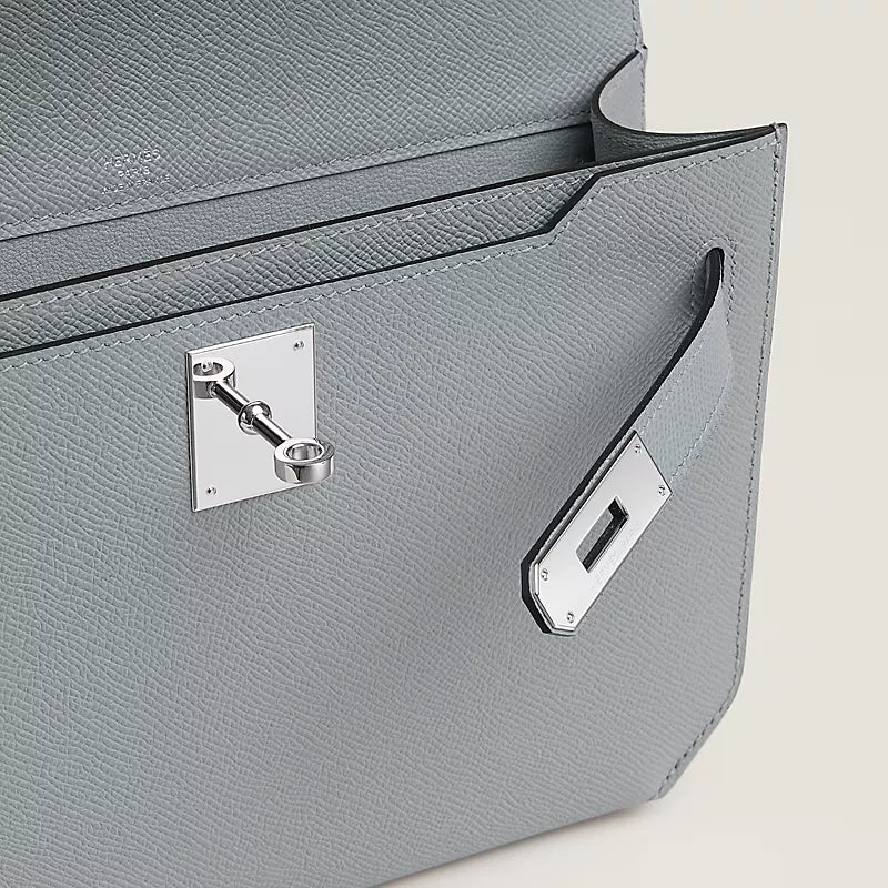 Hermes Inspired Kelly depeches 25 pouch