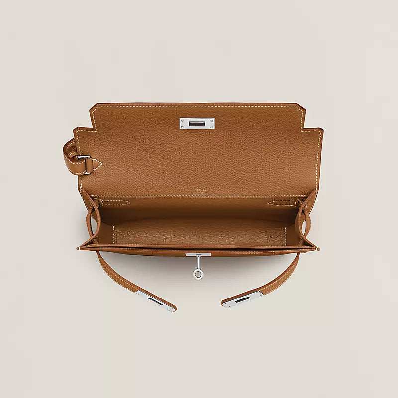 Hermes Inspired Kelly depeches 25 pouch