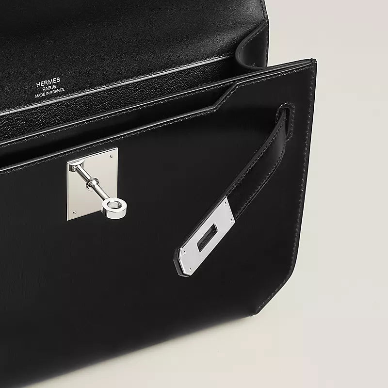 Hermes Inspired Kelly depeches 25 pouch